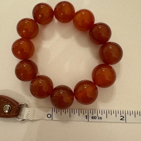 Carnelian beaded bracelet - Picture 5 of 6